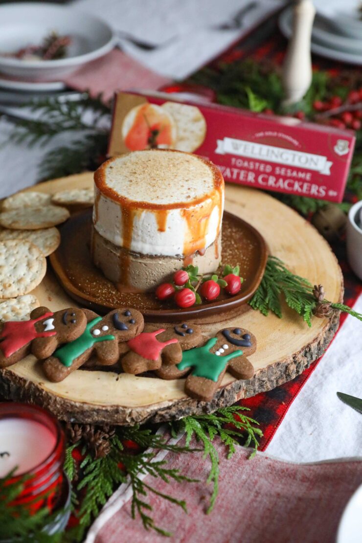 Gingerbread Cheesecake Stack | Wellington Crackers