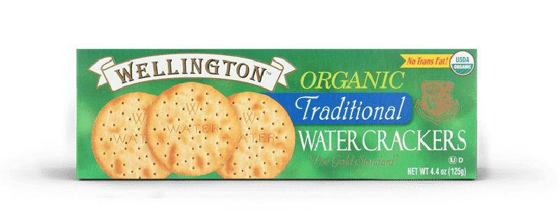 Organic traditional water crackers