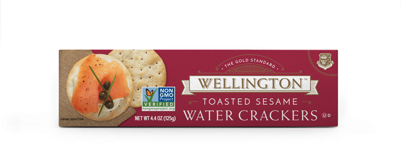 Toasted Sesame Water Crackers