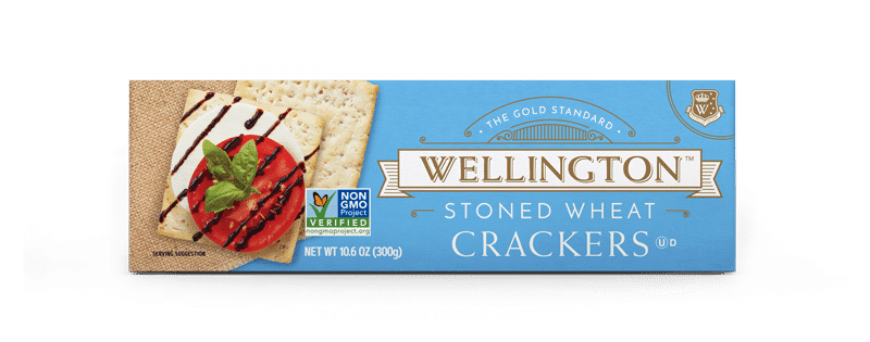 Stoned wheat crackers