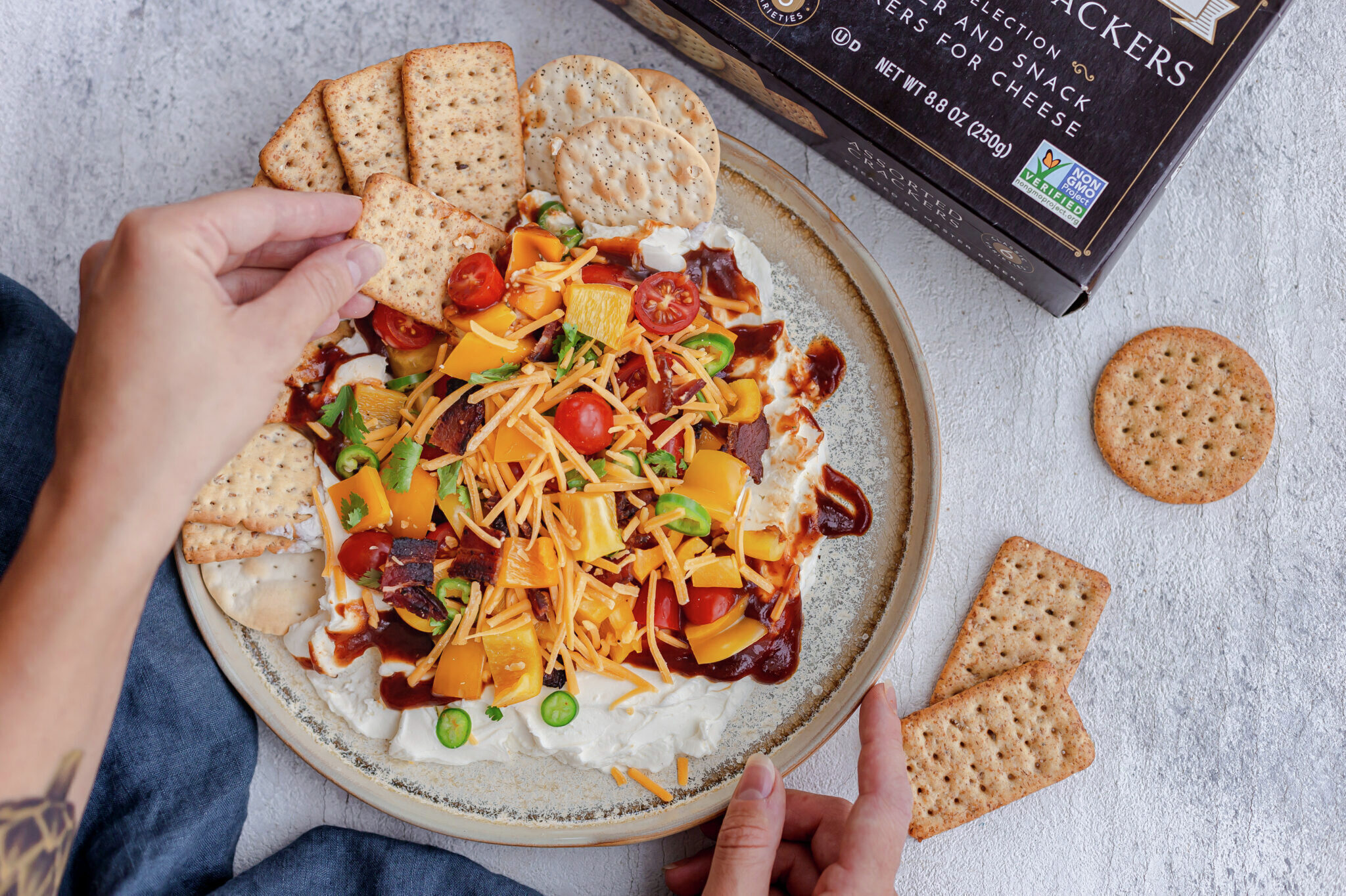 BBQ Bacon Dipping Spread | Wellington Crackers