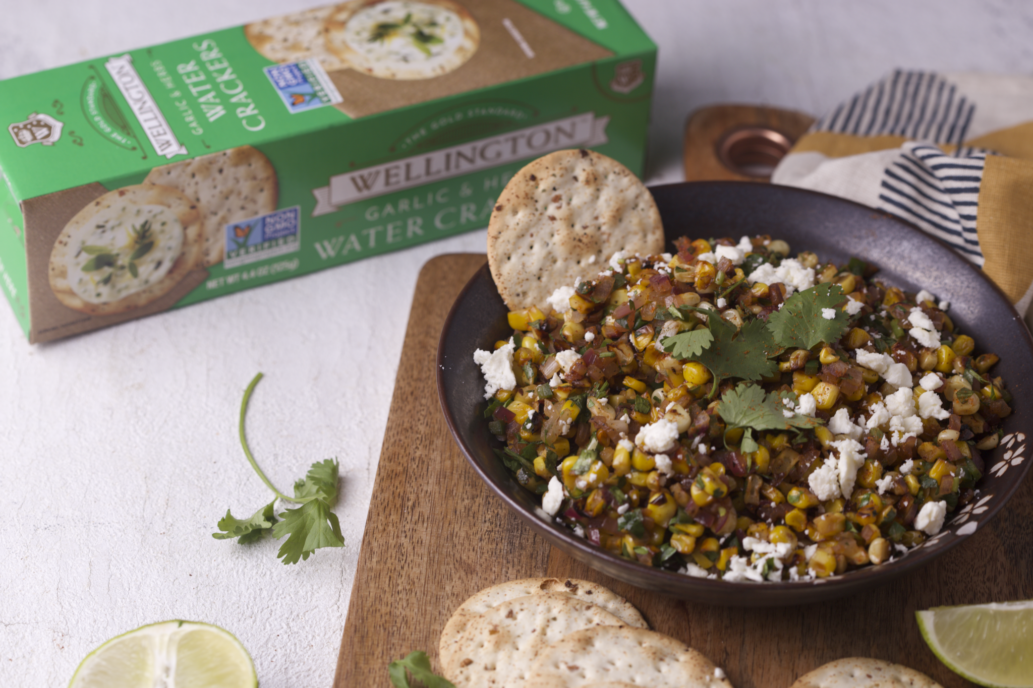 Elote Dip | Wellington Crackers