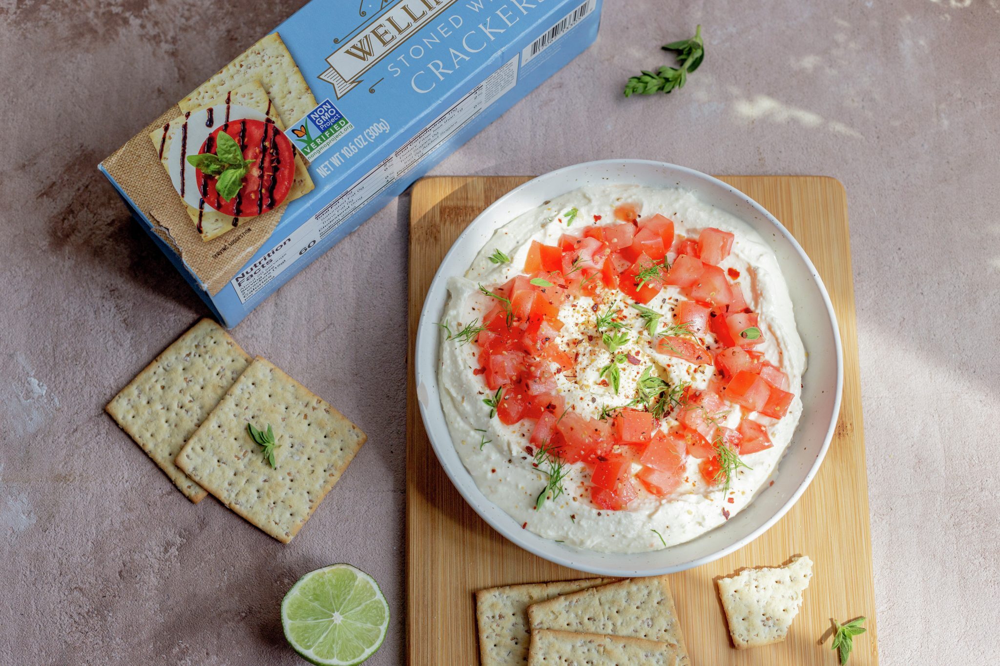 Whipped Feta | Wellington Crackers