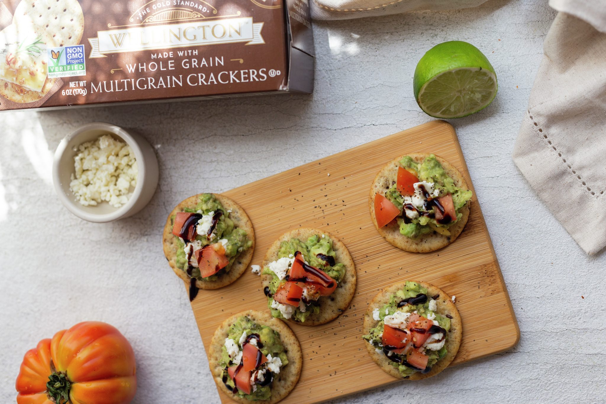 Avocado Brunch Bites | Wellington Crackers