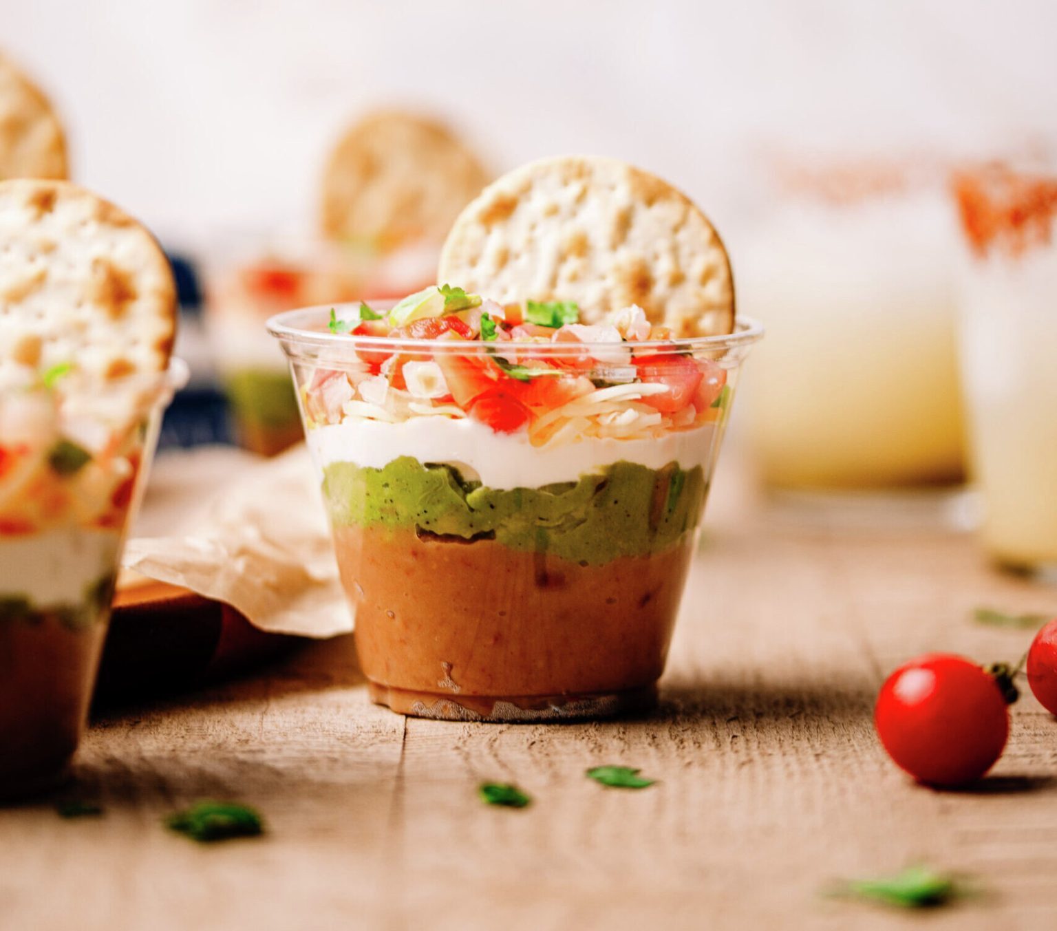 Bean Dip Appetizers | Wellington Crackers