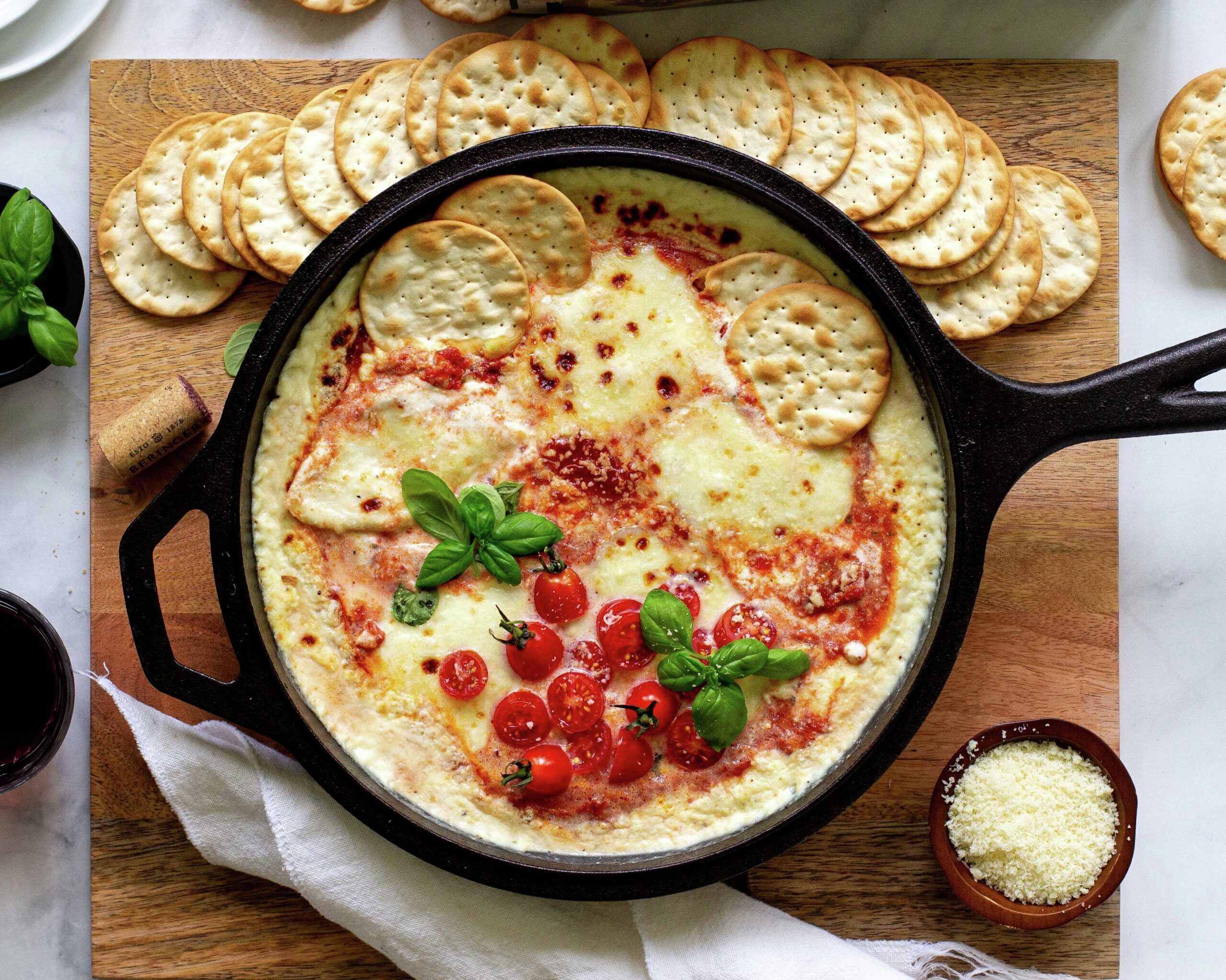 Margherita Pizza Dip