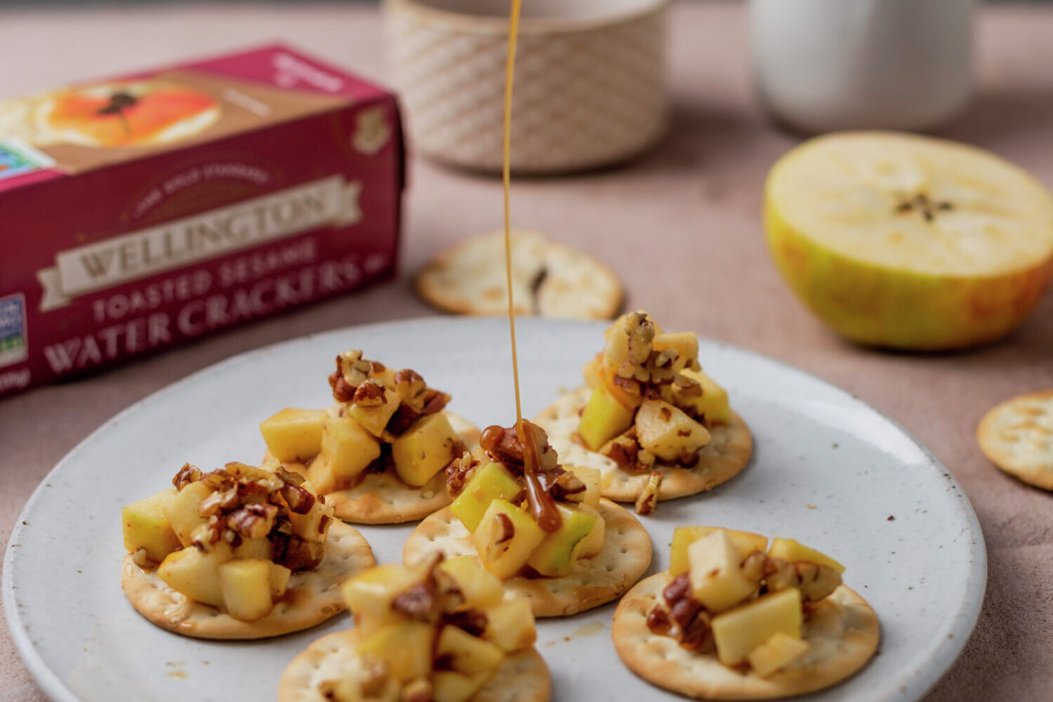 Apple Crisp Crackers | Wellington Crackers