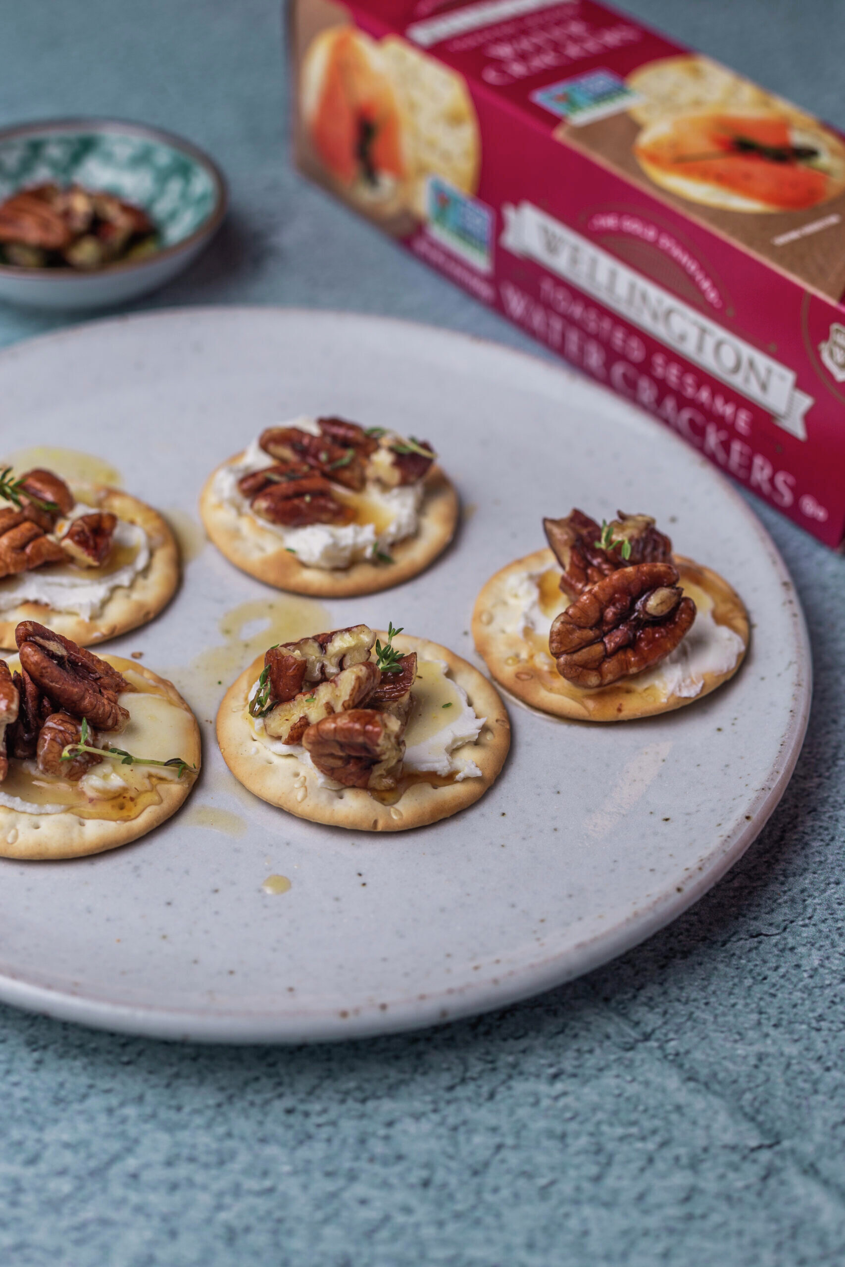 Maple Goat Cheese Cracker