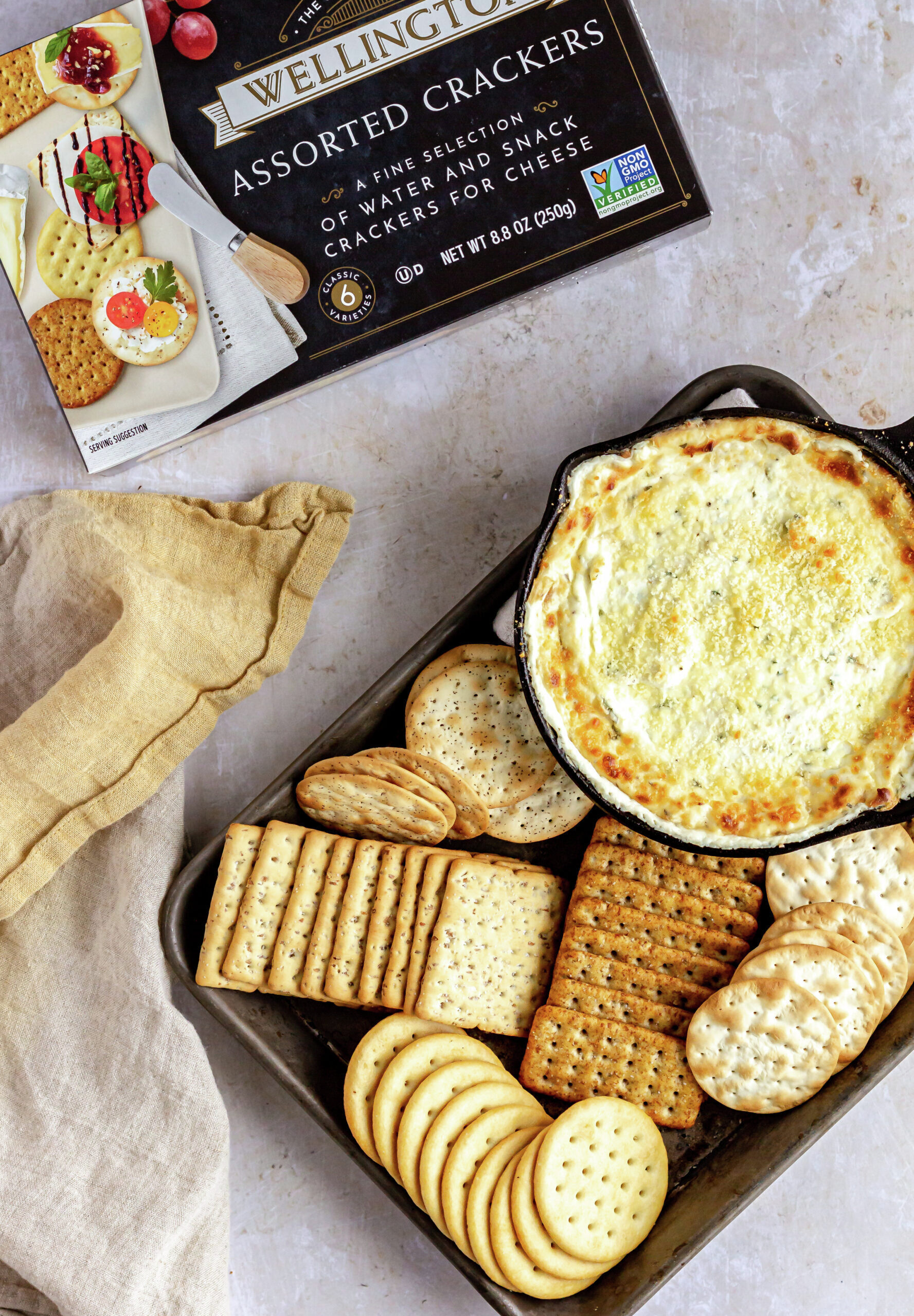 Roasted Garlic Goat Cheese Dip