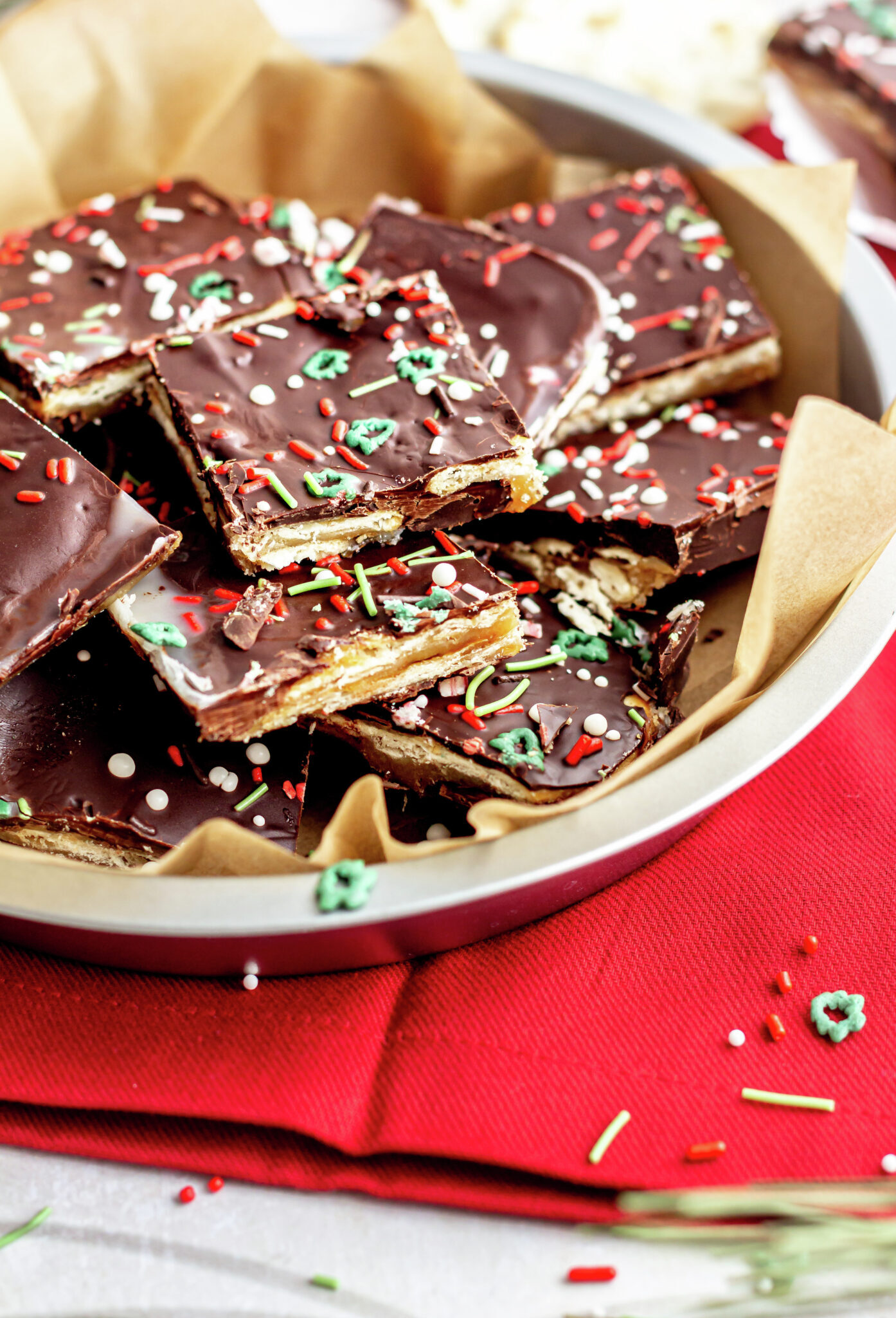 Holiday Cracker Bark | Wellington Crackers