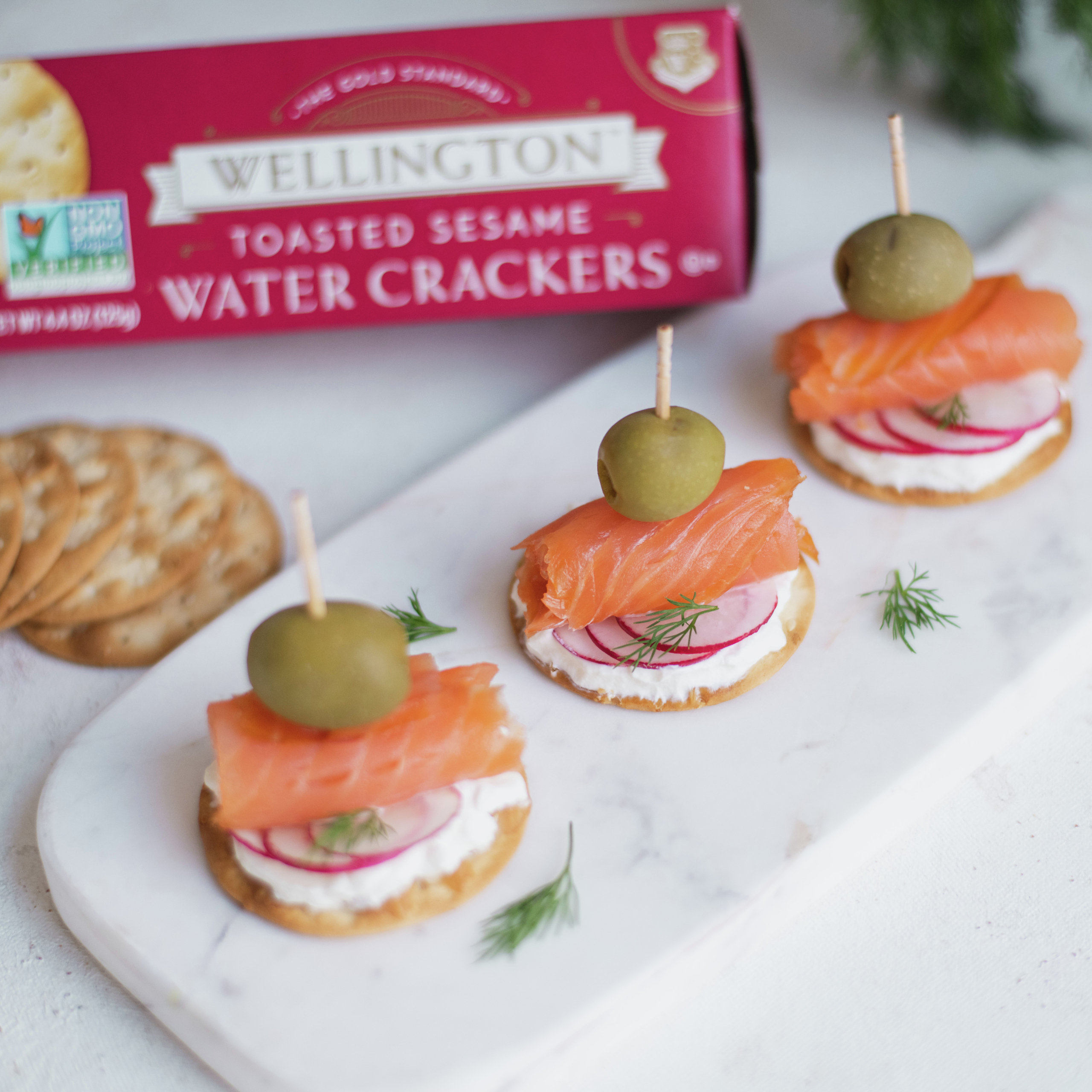 Regal Smoked Salmon Canapés