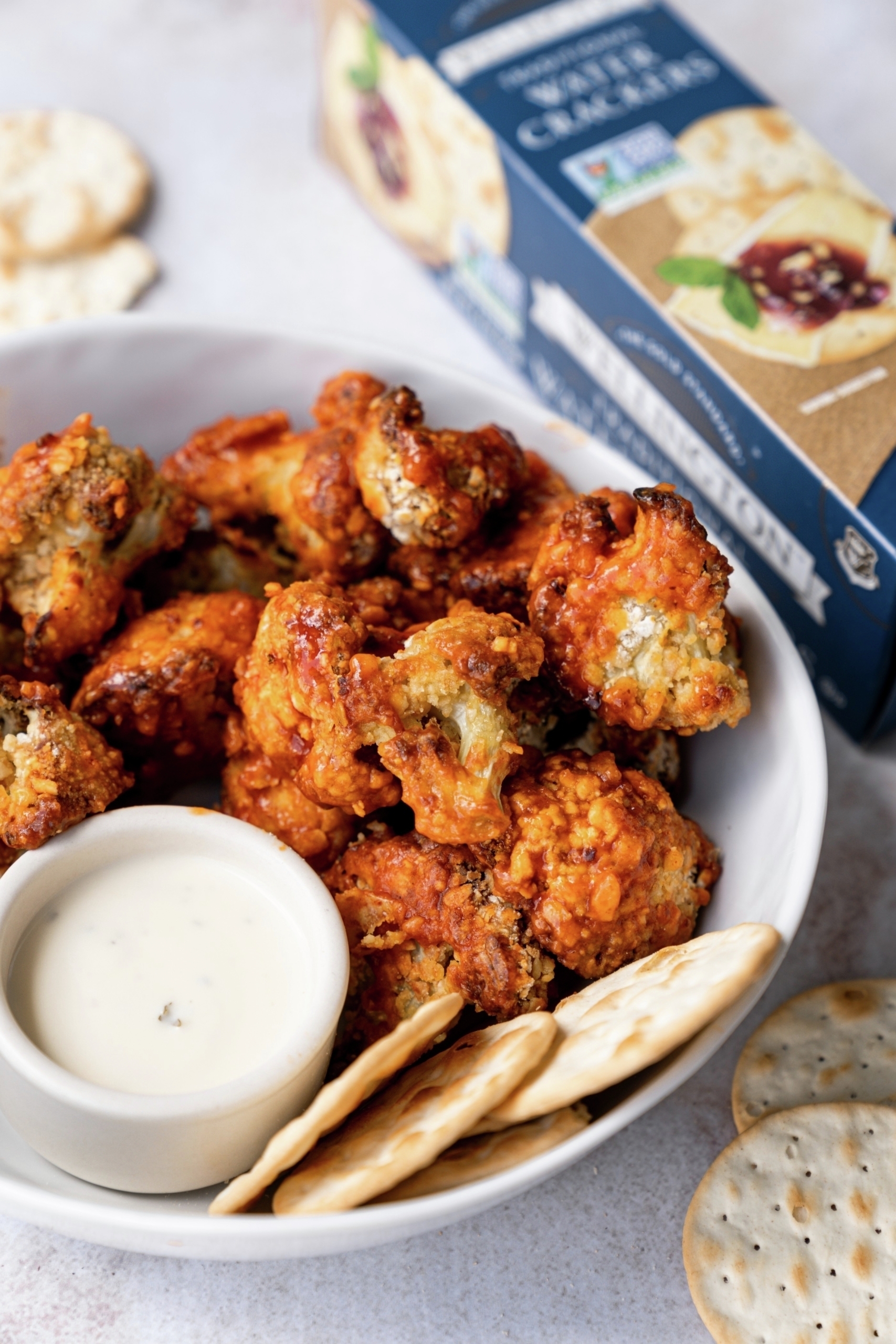 Cauliflower Buffalo Bites