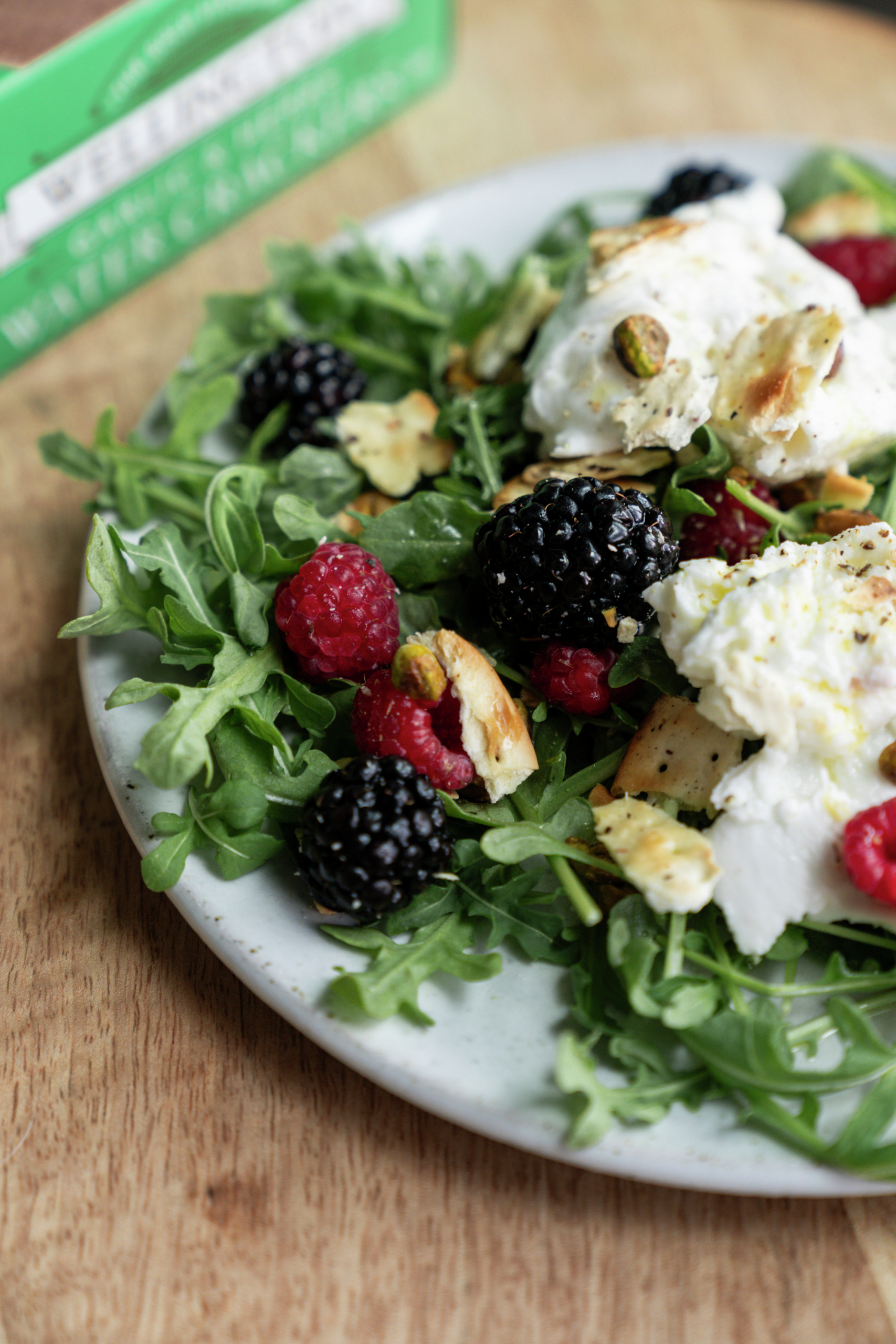 Burrata Salad with Berries